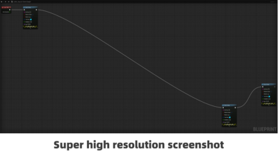 Blueprint Graph Screenshot for UE5 (Regardless of screen size) 