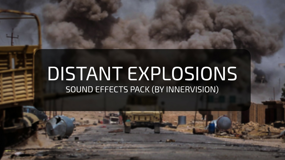 Distant Explosions SFX Pack ( 100 HQ SFX ) 