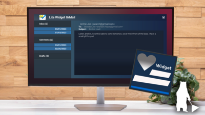 Lite Widget GrMail 