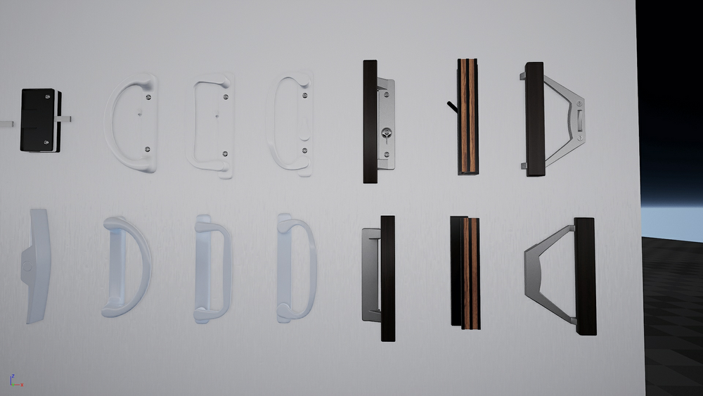 Window and Patio Door Collection Modular + Resizable 