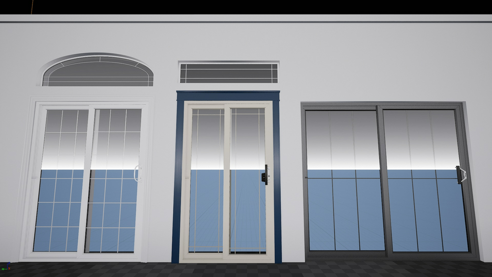 Window and Patio Door Collection Modular + Resizable 