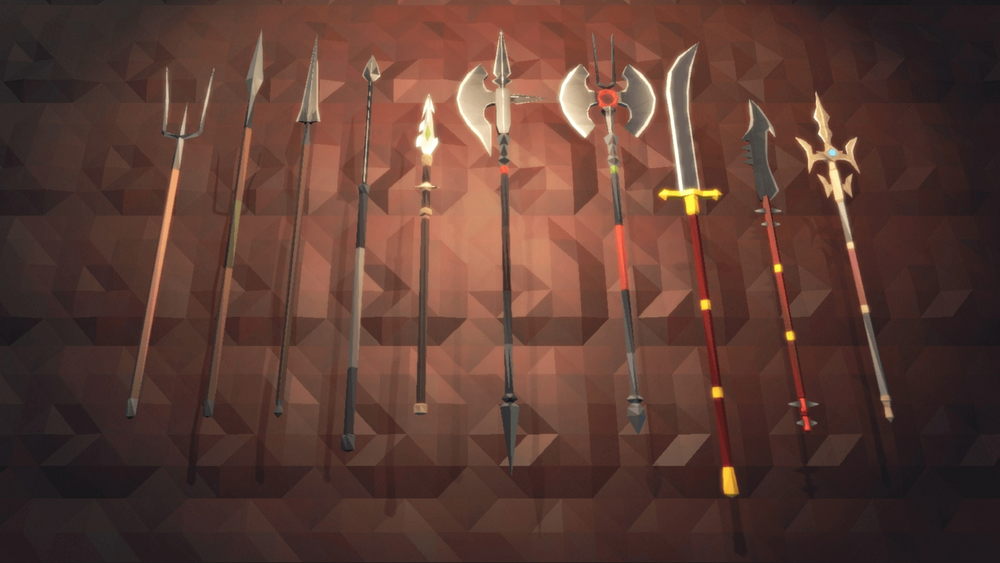 Low Poly Fantasy Weapons Pack 