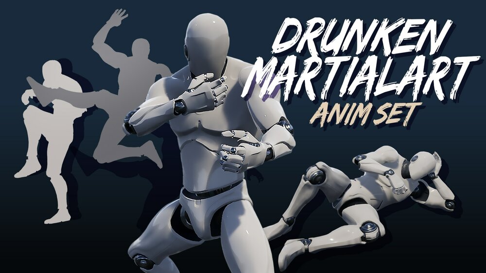 Drunken Martialarts Animset 