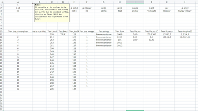 Spreadsheet to Code