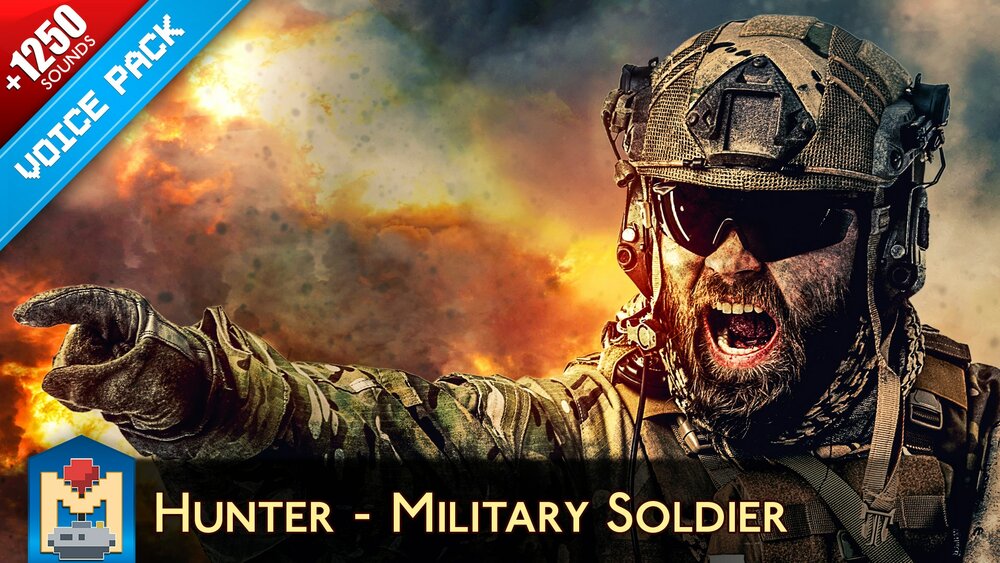 Hunter - Military Soldier Voice Pack 