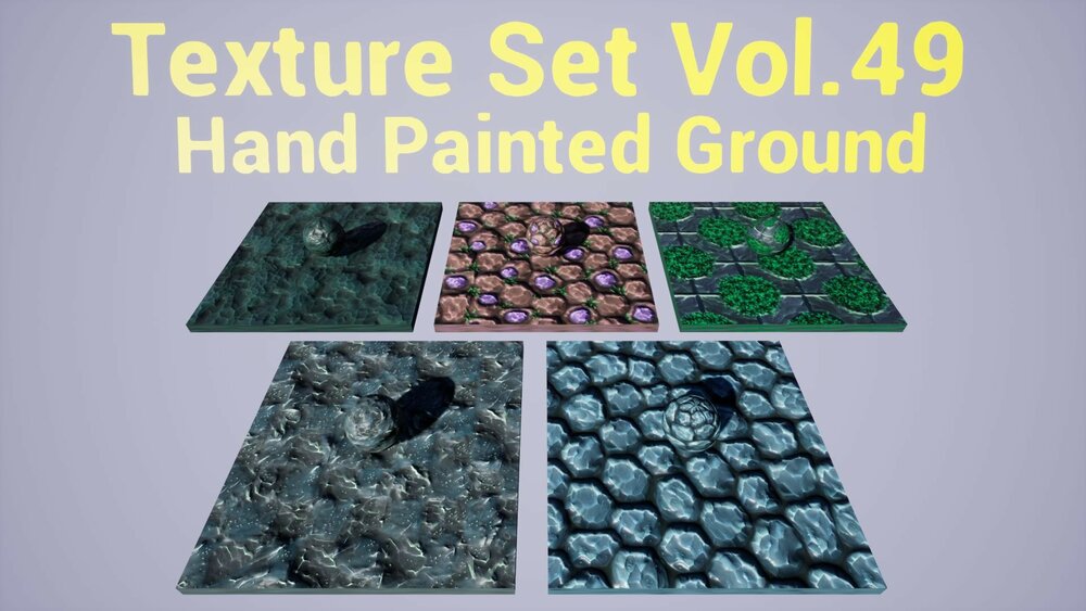 Ground Vol.49 - Hand Painted Textures 