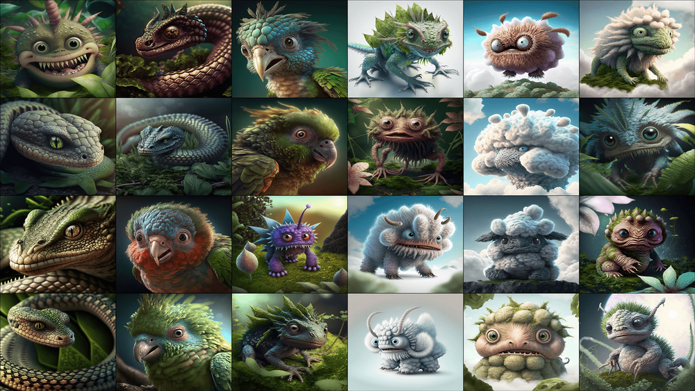 Baby Monsters 2 - RPG Fantasy Character Icons 