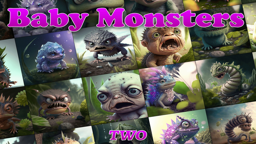 Baby Monsters 2 - RPG Fantasy Character Icons 