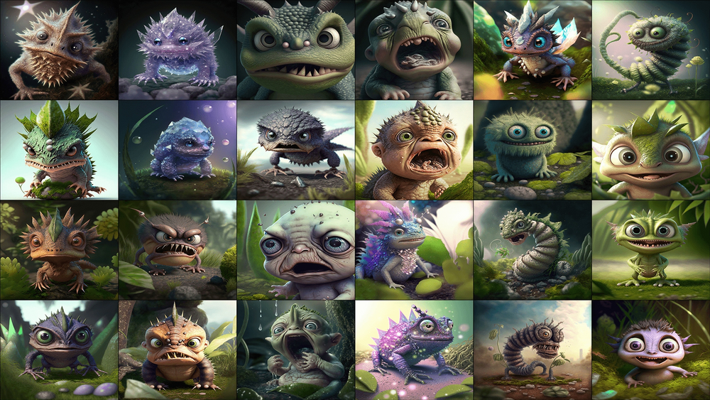 Baby Monsters 2 - RPG Fantasy Character Icons 