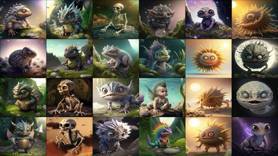 Baby Monsters 2 - RPG Fantasy Character Icons 