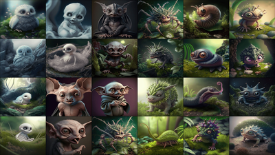 Baby Monsters 2 - RPG Fantasy Character Icons 