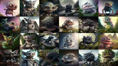 Baby Monsters 2 - RPG Fantasy Character Icons 