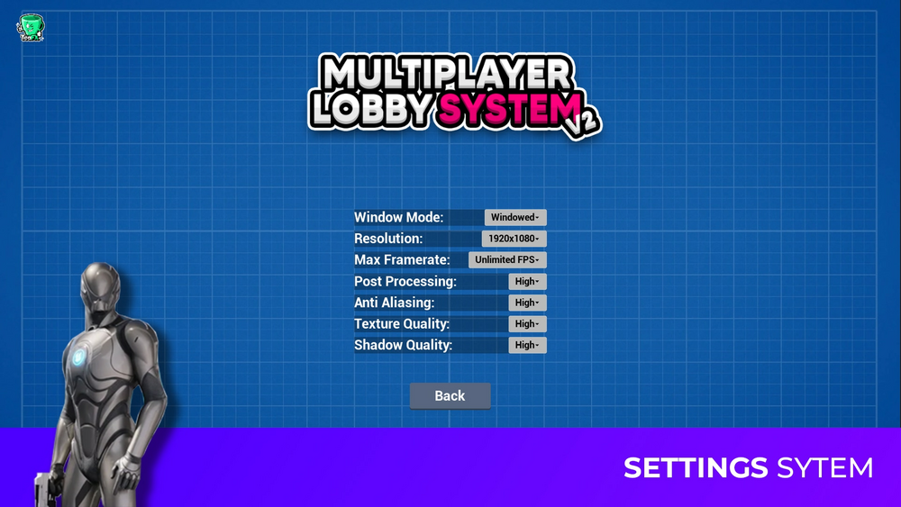 Multiplayer Lobby System V2 