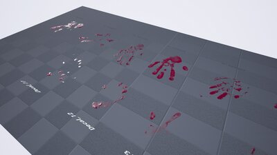 Bloody Hand Decal Pack 