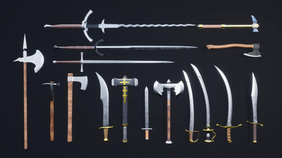 Realistic Medieval Weapons Pack 