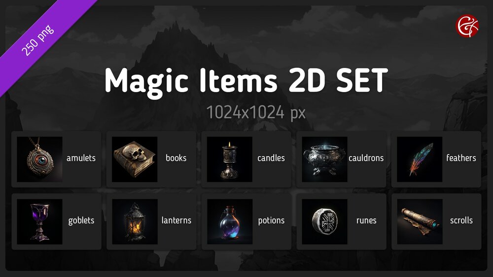 Magic Items 2D SET 