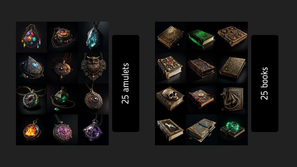 Magic Items 2D SET 