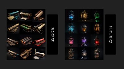 Magic Items 2D SET 