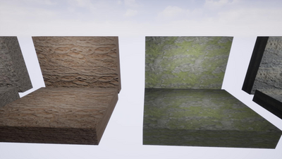 10 Seamless Rock face PBR material set 