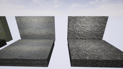 10 Seamless Rock face PBR material set 