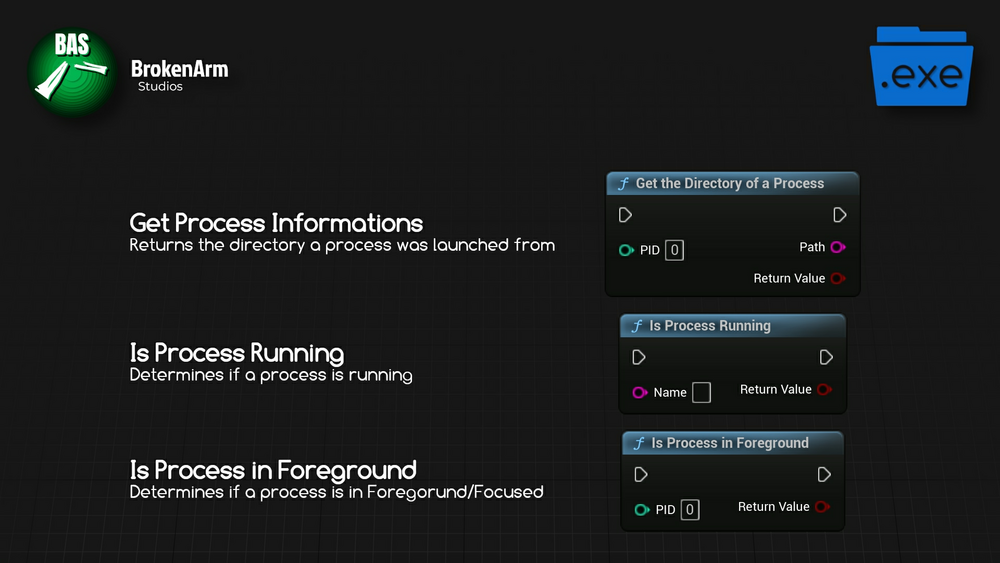 .exe Extension & Process Management 