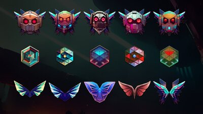 Modular Sci-Fi Badges & Ranks 