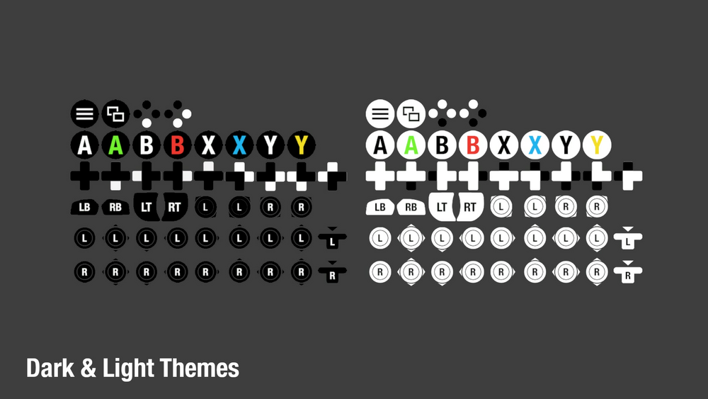 Input Icons: XB Only 