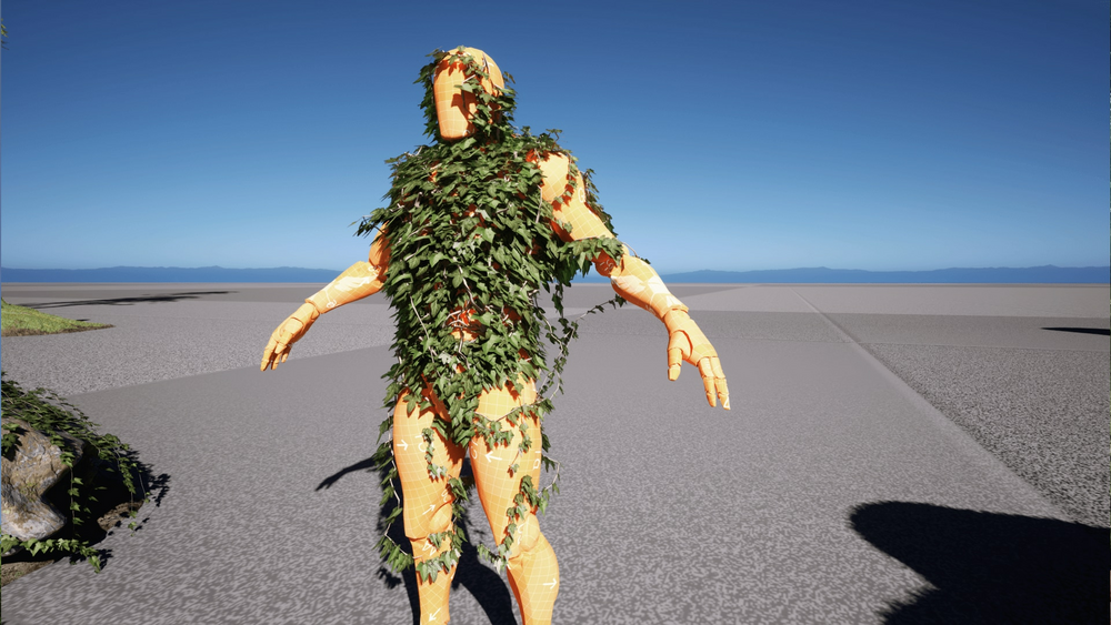 Crazy Ivy - Procedural Ivy & Vine Generator Plug-in - Auto Grow Plants In Editor 