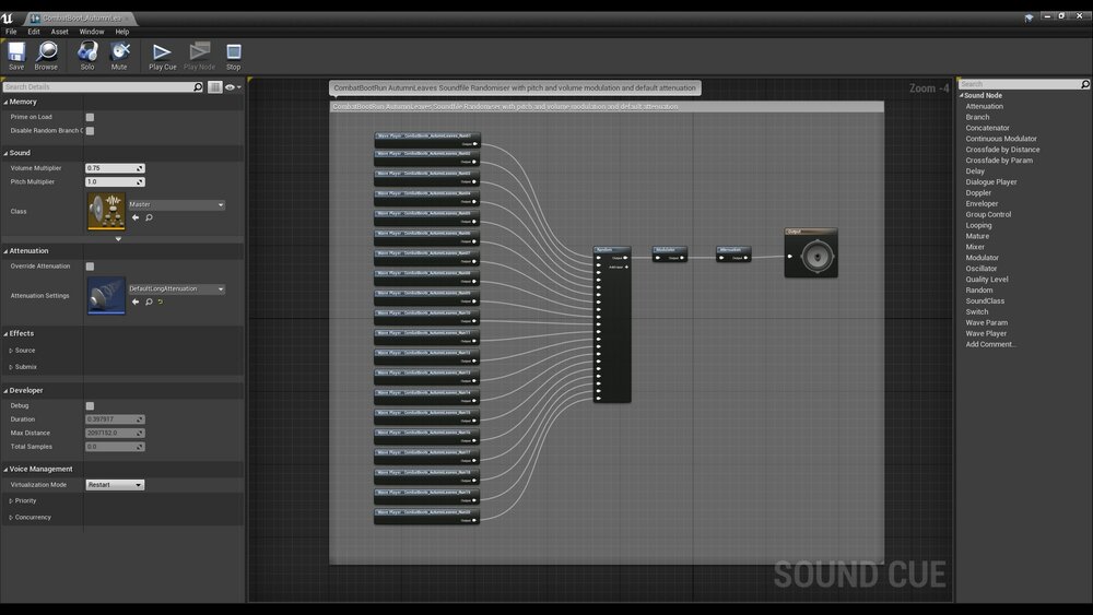 Dynamic Footsteps Audio System 