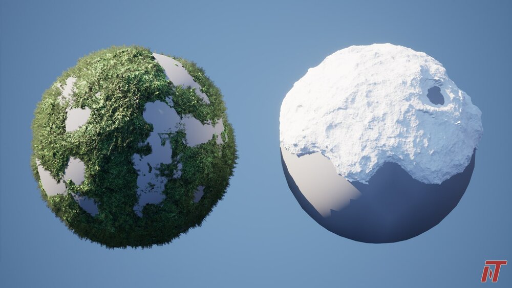 Procedural Moss & Snow 