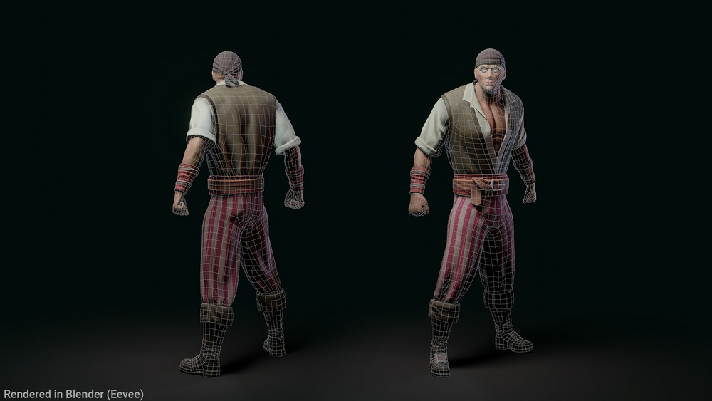 Stylized Pirate 4 