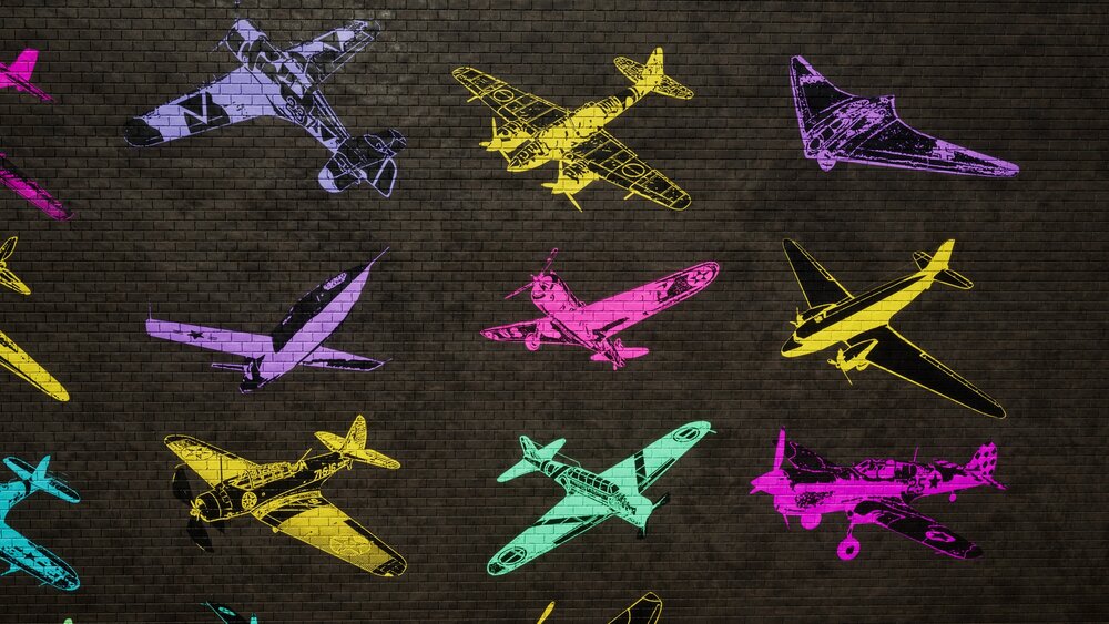 DECAL PACKAGE_WW2 FAMOUS PLANES 