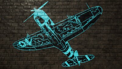 DECAL PACKAGE_WW2 FAMOUS PLANES 