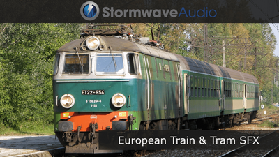 European Train & Tram Sound Effects Collection