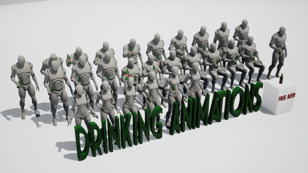 Drinking Animations 