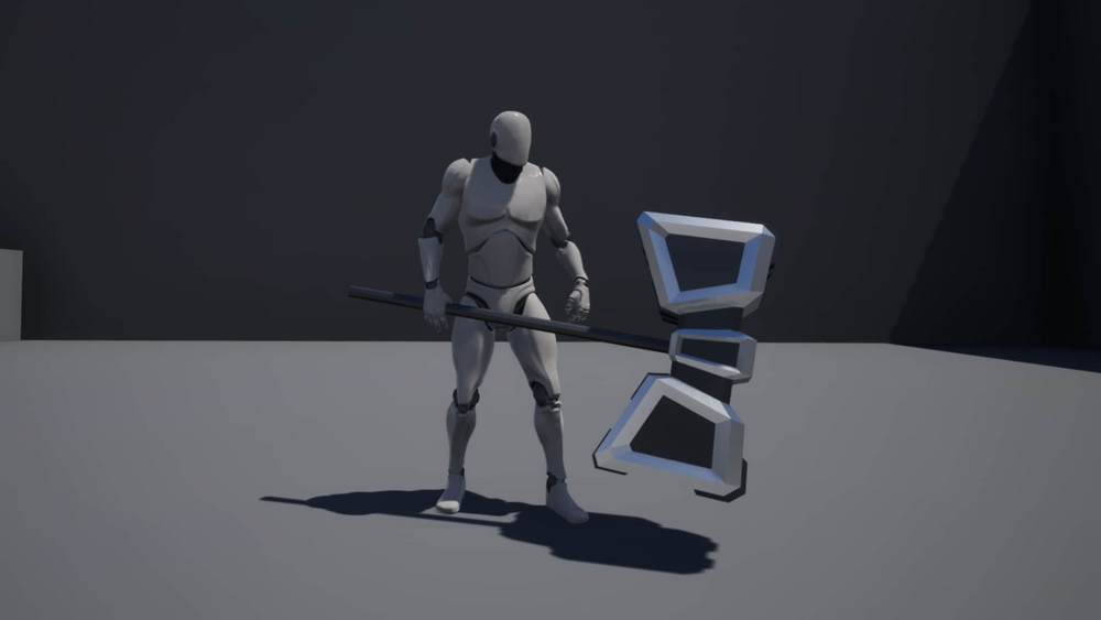 Low Poly Fantasy Hammers Pack 1 