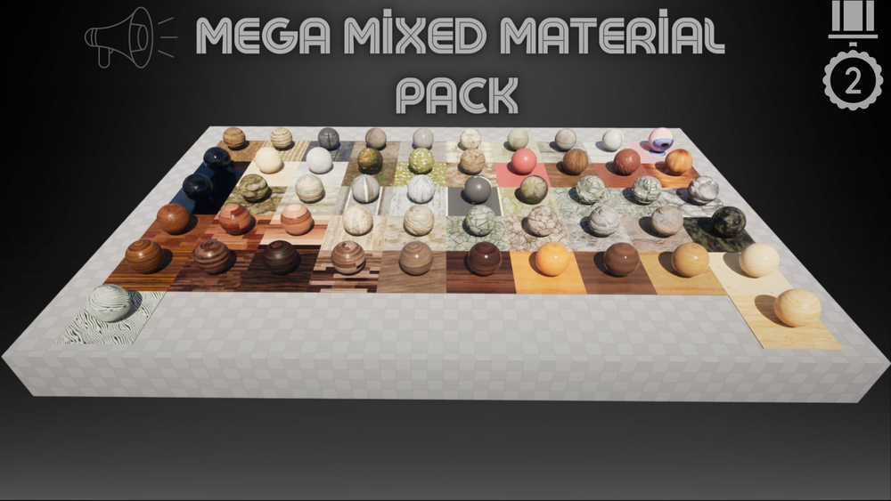 Mega Mixed Material Pack 2 