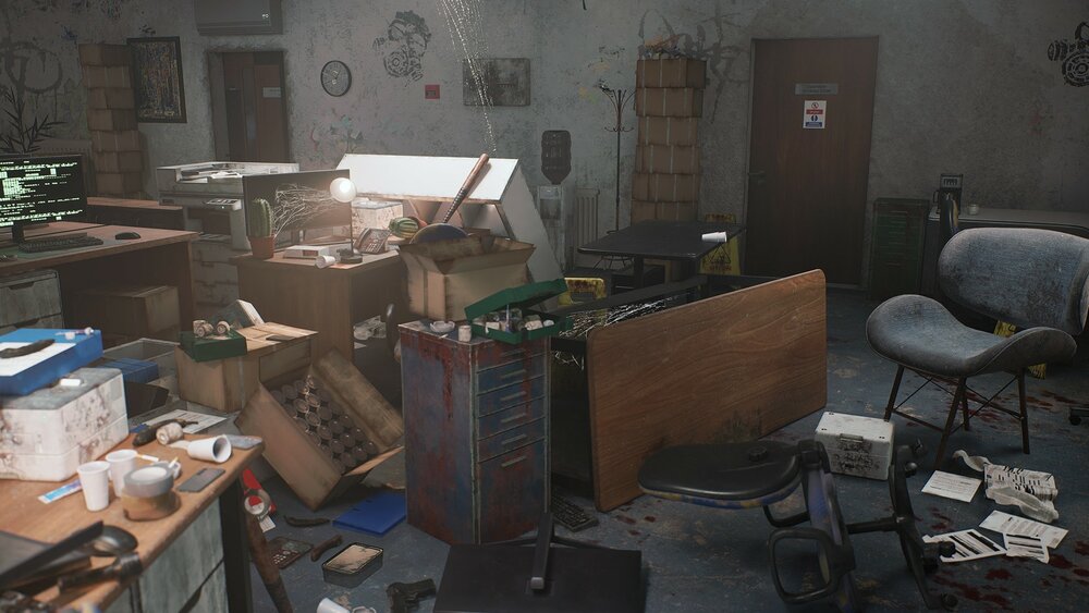 Post apocalyptic office 