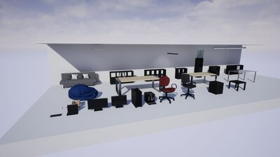 Office Furnitures Pack 