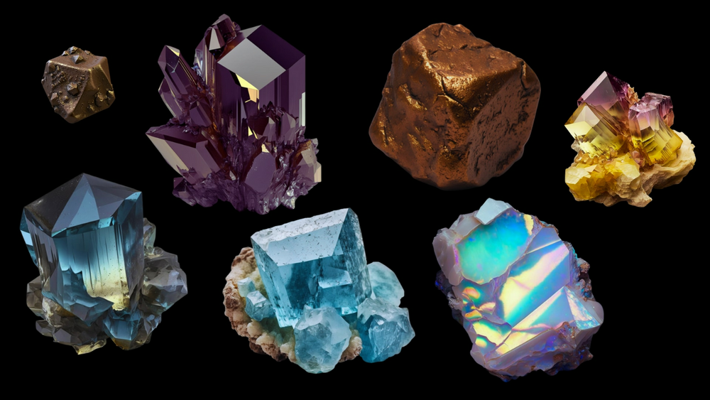 Ores and Minerals - Icons 