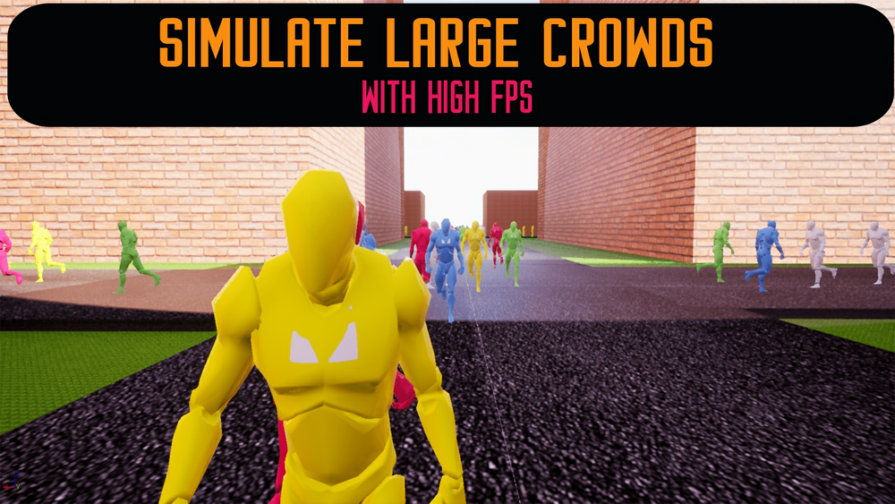 Procedural NPC Crowds 