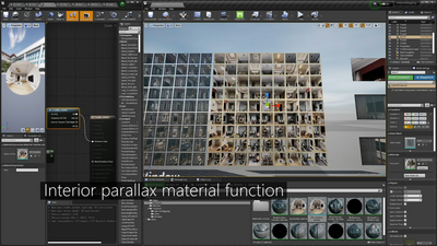 Automatic Parallax Window Material 