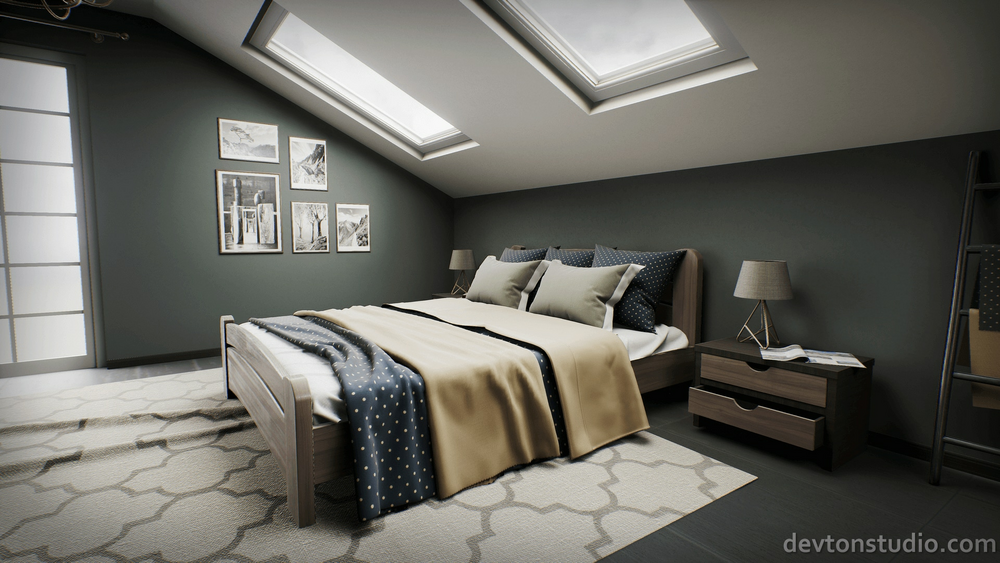 ARCHVIZ Bedroom 