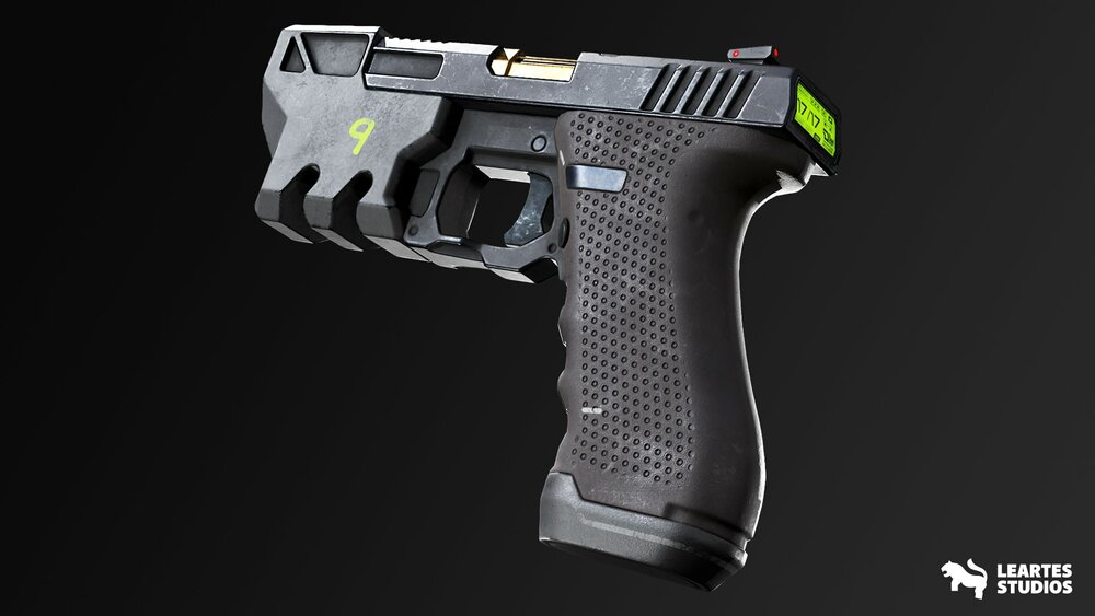 Cyberpunk Handguns 