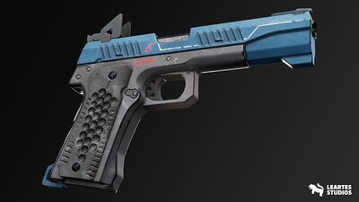 Cyberpunk Handguns 