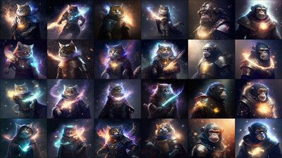 Galaxy Dust - Fantasy Animals 1 - FPS / RPG / Icon Bundle 