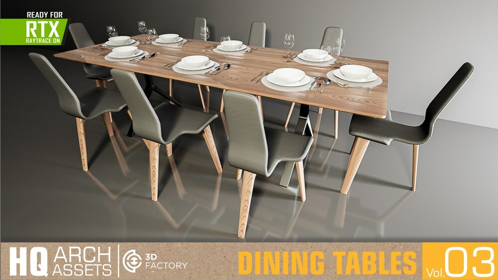 HQ Dining Tables Vol. 3 