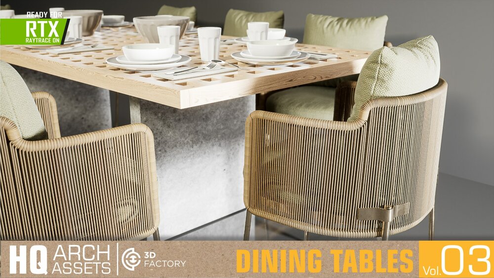 HQ Dining Tables Vol. 3 