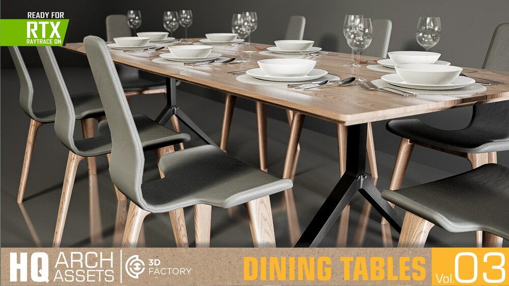 HQ Dining Tables Vol. 3 