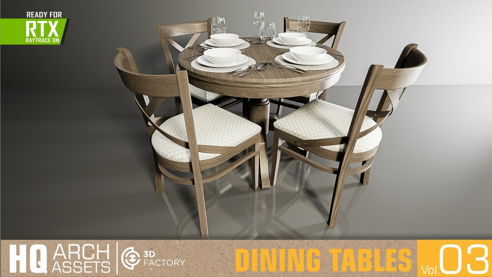 HQ Dining Tables Vol. 3 